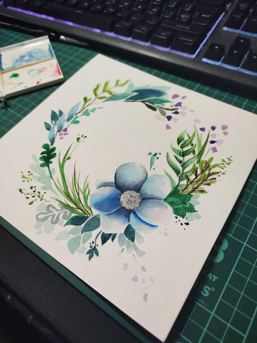 Blue Crown